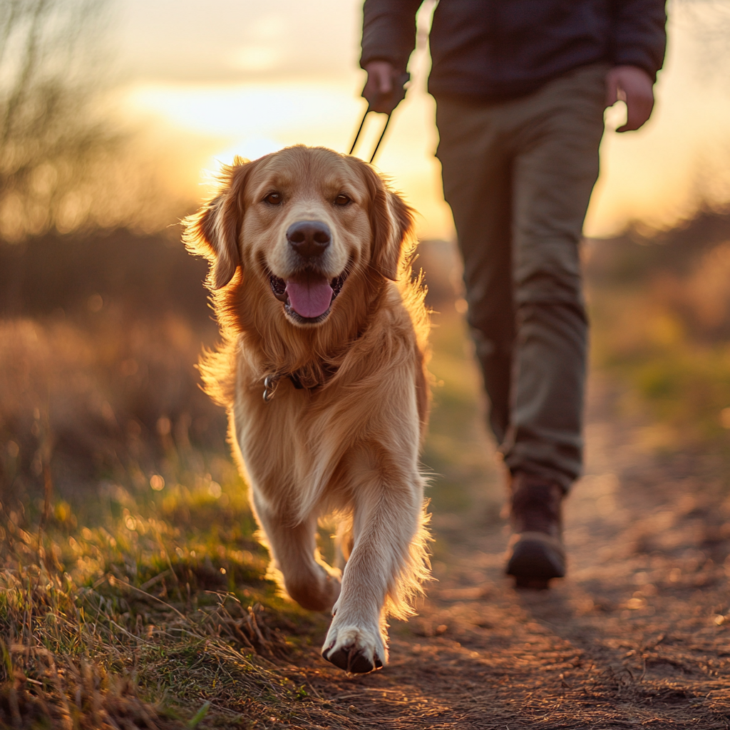 How to Train a Golden Retriever for Off-Leash Walking